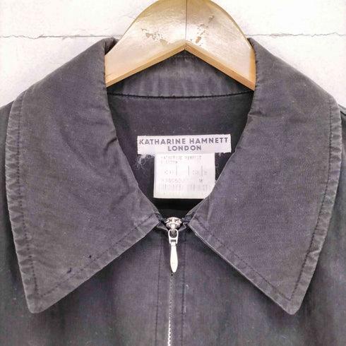 キャサリンハムネットロンドン KATHARINE HAMNETT LONDON 90-00s コットンジップジャケット メンズ JPN:M