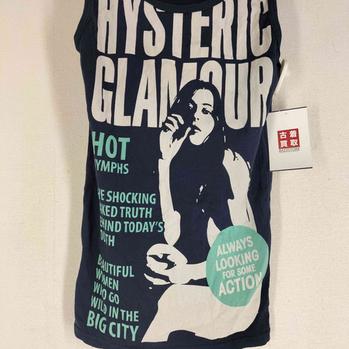 ヒステリックグラマー HYSTERIC GLAMOUR Y2K ヒスガール プリント タンクトップ レディース FREE