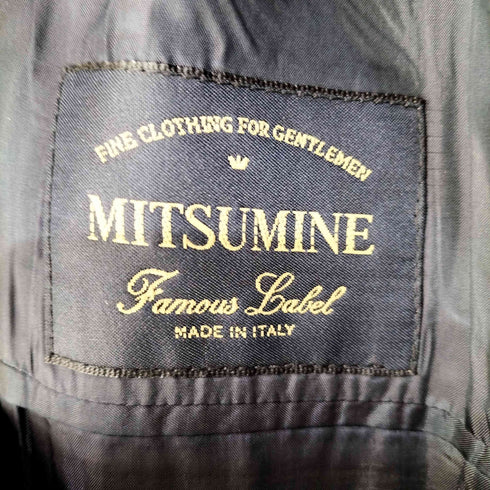 ミツミネ MITSUMINE MADE IN ITALY リネンレーヨン カバーオールジャケット メンズ JPN:M