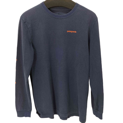 パタゴニア patagonia 袖ロゴプリントTシャツ メンズ M