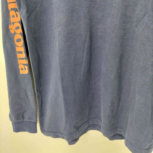 パタゴニア patagonia 袖ロゴプリントTシャツ メンズ M