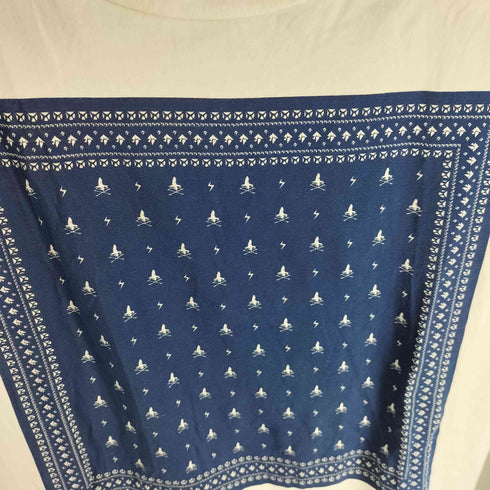 ヒステリックグラマー HYSTERIC GLAMOUR Y2K ロゴ バンダナ プリント S/S Tシャツ メンズ FREE