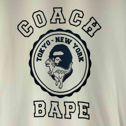 コーチ COACH College Short Sleeve T-Shirt メンズ JPN:M
