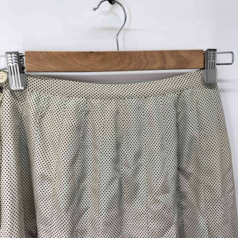 インゲボルグ INGEBORG ドット柄プリーツスカート レディース