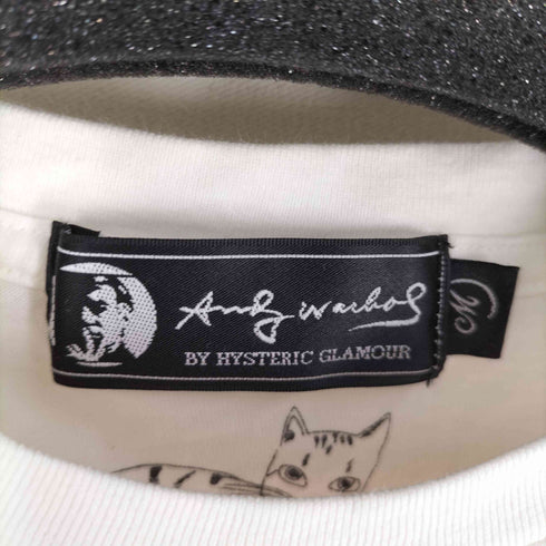 アンディウォーホル バイヒステリックグラマー andy warhol by HYSTERIC GLAMOUR Y2K プリント S/S Tシャツ メンズ JPN:M