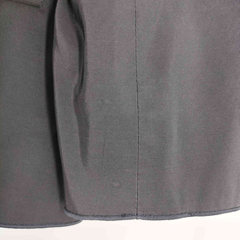 ジルサンダーネイビー JIL SANDER NAVY イタリア製 ポリエステルシルク ラウンドカラー ジャケット レディース 44