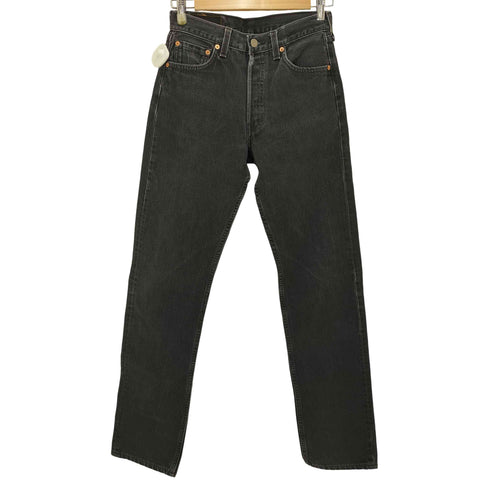 リーバイス Levis 501 99年製 ボタン裏553 ボタンフライ先染めブラックデニムパンツ メンズ W29L34