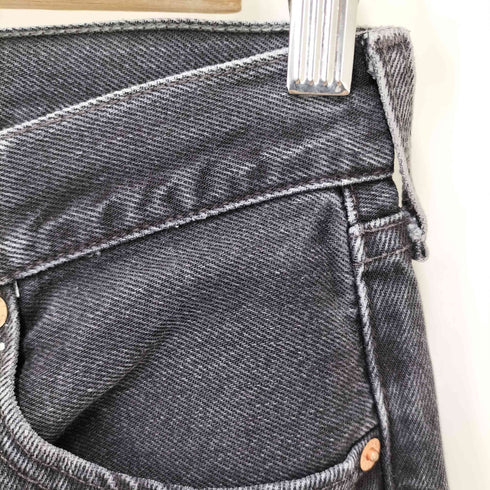 リーバイス Levis 501 99年製 ボタン裏553 ボタンフライ先染めブラックデニムパンツ メンズ W29L34
