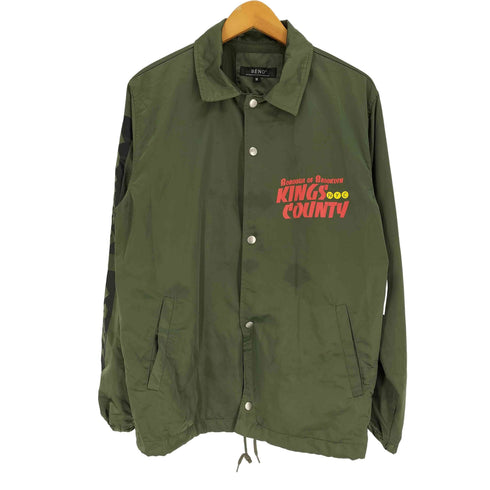 ビーノ Beno KINGS COUNTY 両面プリント ポリ コーチ ジャケット メンズ JPN:M