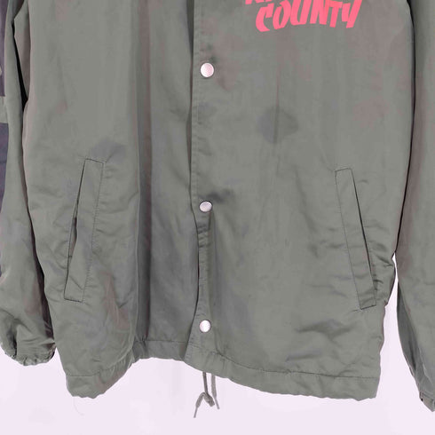 ビーノ Beno KINGS COUNTY 両面プリント ポリ コーチ ジャケット メンズ JPN:M