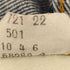 リーバイス Levis 501 66前期 6刻印 ボタンフライ リメイク パッチワーク フレア デニムパンツ メンズ