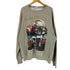 リー Lee 90S SPORT USA製 カレッジ フットボール チーム プリント 裏起毛 クルーネック スウェット メンズ import:XL