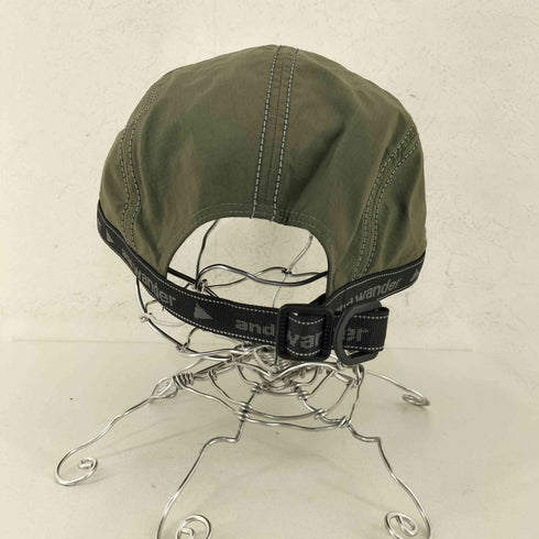 アンドワンダー and wander JQ tape cap メンズ FREE