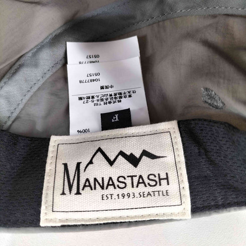 マナスタッシュ MANASTASH MOUNTAIN LOGO JET CAP メンズ FREE