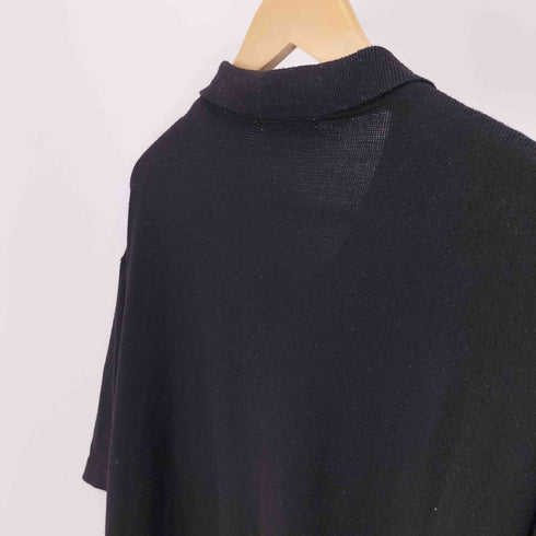 フリークスストア FREAKS STORE 23SS シンメトリーライン ジップアップ ポリ ニット シャツ メンズ JPN:L