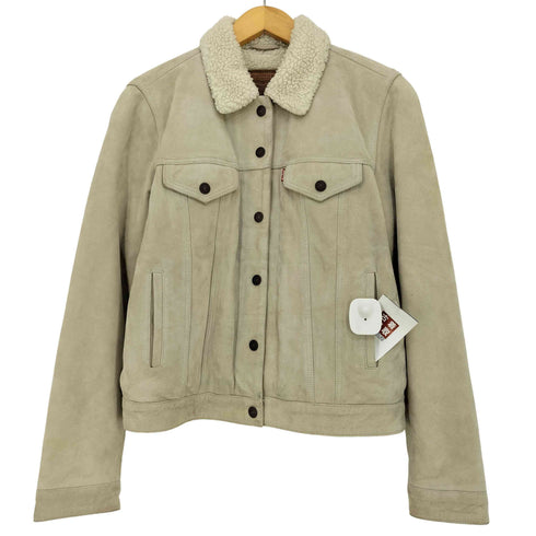 リーバイス Levis PREMIUM フェイクスエード ボアジャケット レディース JPN:M