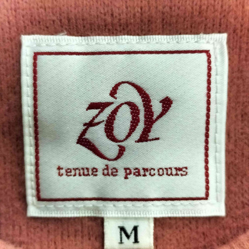 zoy ロゴ刺繍 クルーネック ニット レディース JPN:M