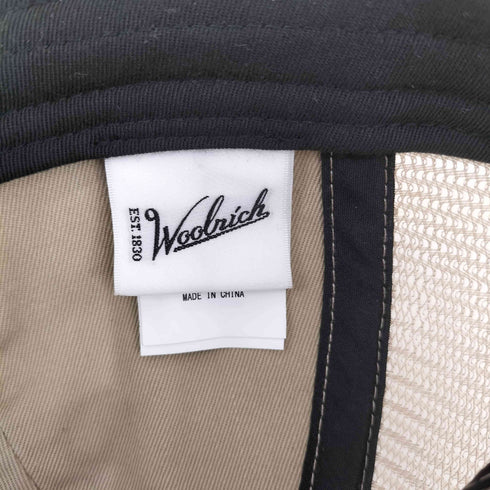 ウールリッチ WOOLRICH トラッカーキャップ メンズ