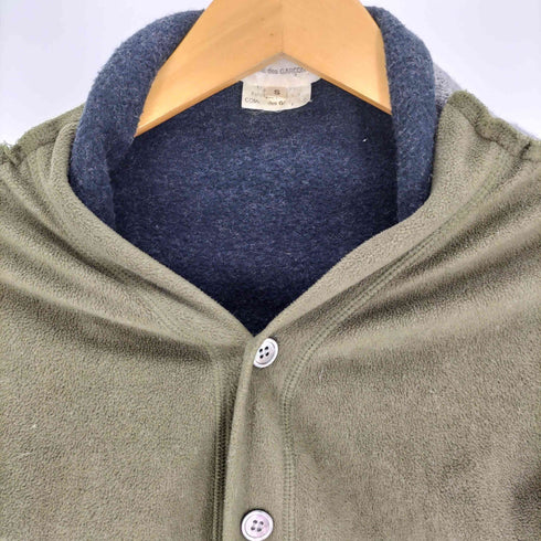 コムデギャルソン COMME des GARCONS AD2009 ポリ ウール レイヤード ニット ベスト カーディガン レディース import:S