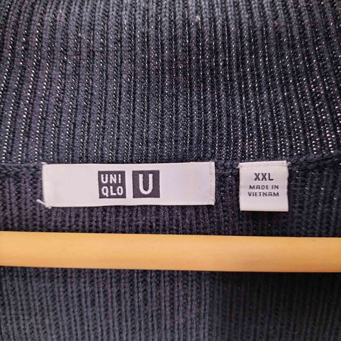 ユニクロユー UNIQLO U 21AW メリノ ブレンド フルジップ セーター メンズ JPN:XXL