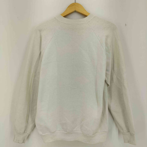 90s USA製 ラグラン キャラクタープリント クルーネックスウェット メンズ import:XL