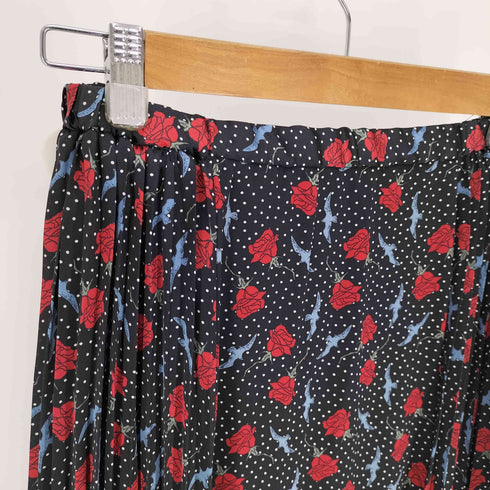 アンダーカバー UNDERCOVER 21SS コンビネーション スカート ローズ柄 レディース JPN:L