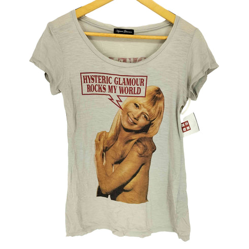 ヒステリックグラマー HYSTERIC GLAMOUR LOVE ME TWO TIMES Tシャツ レディース FREE