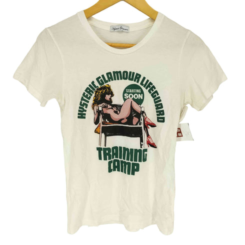 ヒステリックグラマー HYSTERIC GLAMOUR TRAINING CAMP PRINT TEE レディース FREE