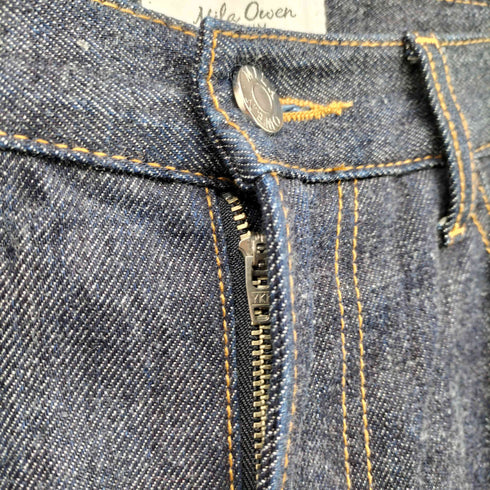 ミラオーウェン Mila Owen 22SS 裾段差脇スリットデニムパンツ レディース JPN:0
