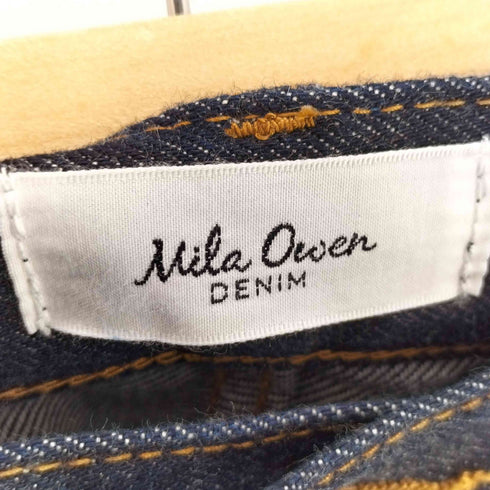 ミラオーウェン Mila Owen 22SS 裾段差脇スリットデニムパンツ レディース JPN:0