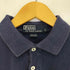 ポロバイラルフローレン Polo by RALPH LAUREN 90s USA製 ポニー刺繍 2トーン クロップドポロシャツ レディース import:L