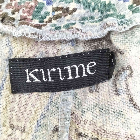 キリメ Kirime Easy Short ペイズリーショーツ メンズ JPN:L