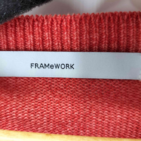 フレームワーク FRAMeWORK ウォッシャブルペーパーヤーンニット レディース FREE