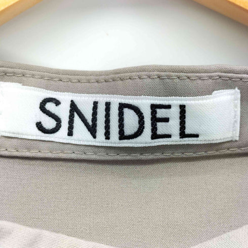 スナイデル snidel 20AW フリルパワショルブラウス レディース FREE