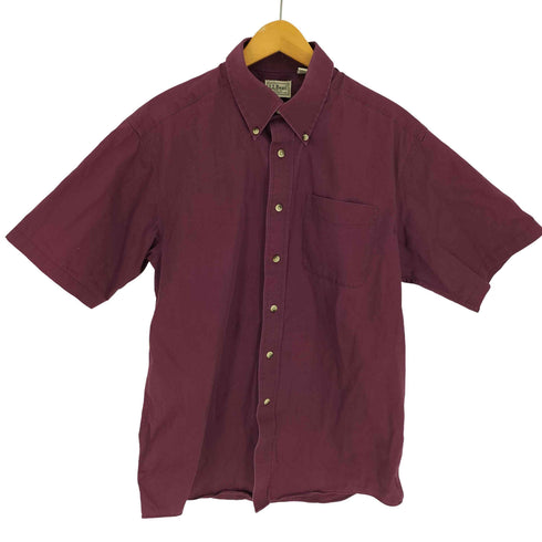 エルエルビーン L.L.Bean コットン B.D S/S ブロード シャツ メンズ import:M
