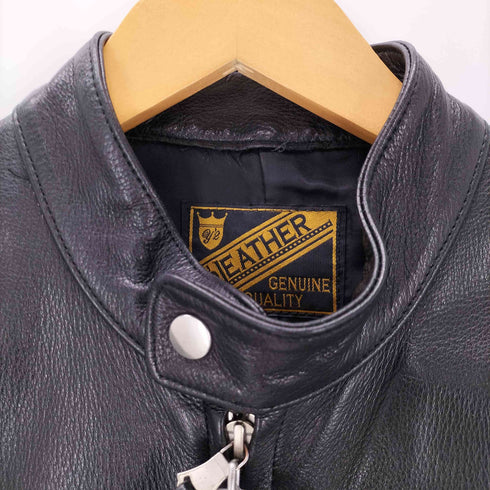 y'2 leather シングルライダースジャケット SR-41 カウレザー メンズ US:36