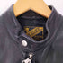 y'2 leather シングルライダースジャケット SR-41 カウレザー メンズ US:36