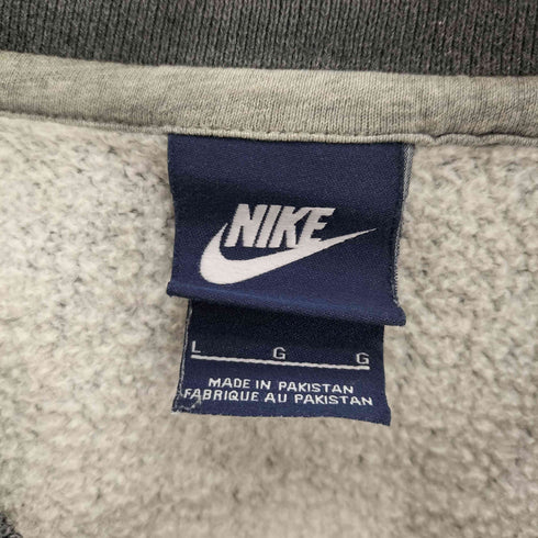 ナイキ NIKE スウッシュ ロゴ 刺繍 裏起毛 クルーネック スウェット メンズ import:L