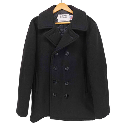 MFG.By Schott USA製 PEA JACKET 錨ボタン Pコート ピーコート メンズ 40