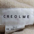 クレオルム CREOLME バイカラー ニット ガウン レディース FREE