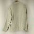 ザラ ZARA KOMBINIERTE JACKE MIT STRUKTURMUSTER レディース L