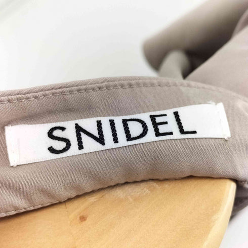 スナイデル snidel 20AW バックフレアチュニックブラウス レディース ONE SIZE