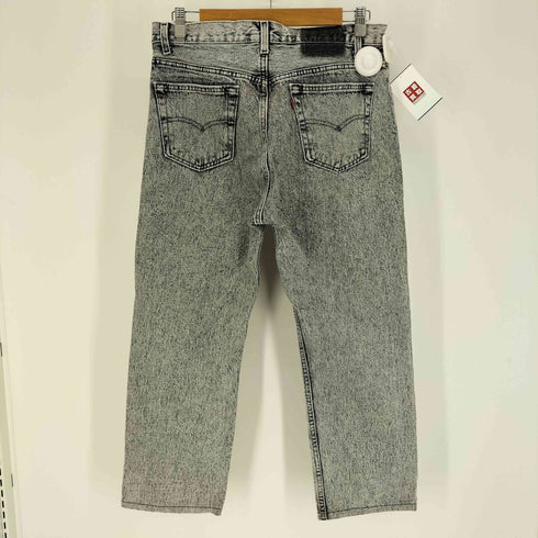 リーバイス Levis 90S USA製 501 ボタン裏 522 刻印 Rタブ ACID WASH ケミカルウォッシュ ボタンフライ ブラック デニム パンツ 1991年製 メンズ W33 L:30