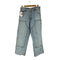 ザラ ZARA JEAN COUPE AMPLE ダブルニーデニムパンツ メンズ 38