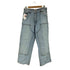 ザラ ZARA JEAN COUPE AMPLE ダブルニーデニムパンツ メンズ 38