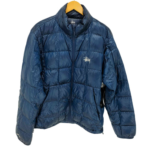 ステューシー Stussy 24AW Midweight Puffer ロイヤル ダウンジャケット メンズ import:L