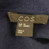 コス COS シルク100 ニット切替シャツワンピース レディース JPN:XS