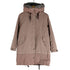 エーグル AIGLE PRIMALOFT プリマロフト 裏地キルティング 内ボアフーデッド モッズコート ボア取り外し可 レディース UK8
