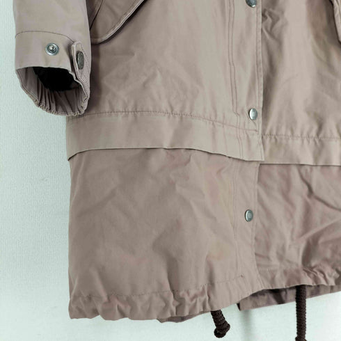 エーグル AIGLE PRIMALOFT プリマロフト 裏地キルティング 内ボアフーデッド モッズコート ボア取り外し可 レディース UK8