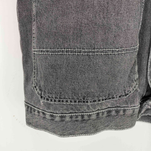 ザラ ZARA ブラックデニムベスト メンズ XL